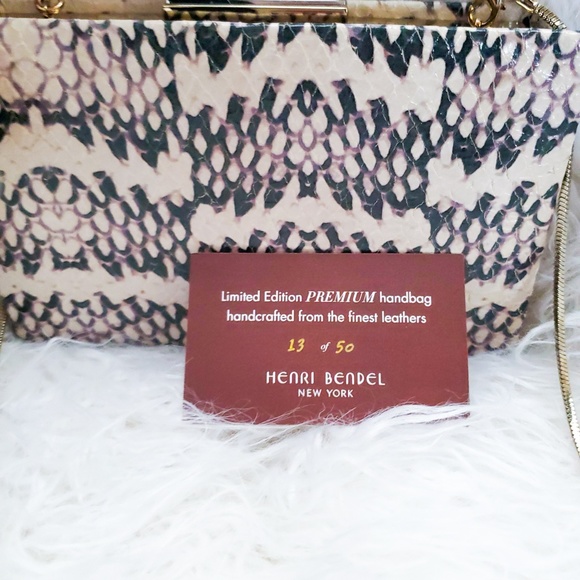 Henri Bendel Limited Edition Box Clutch